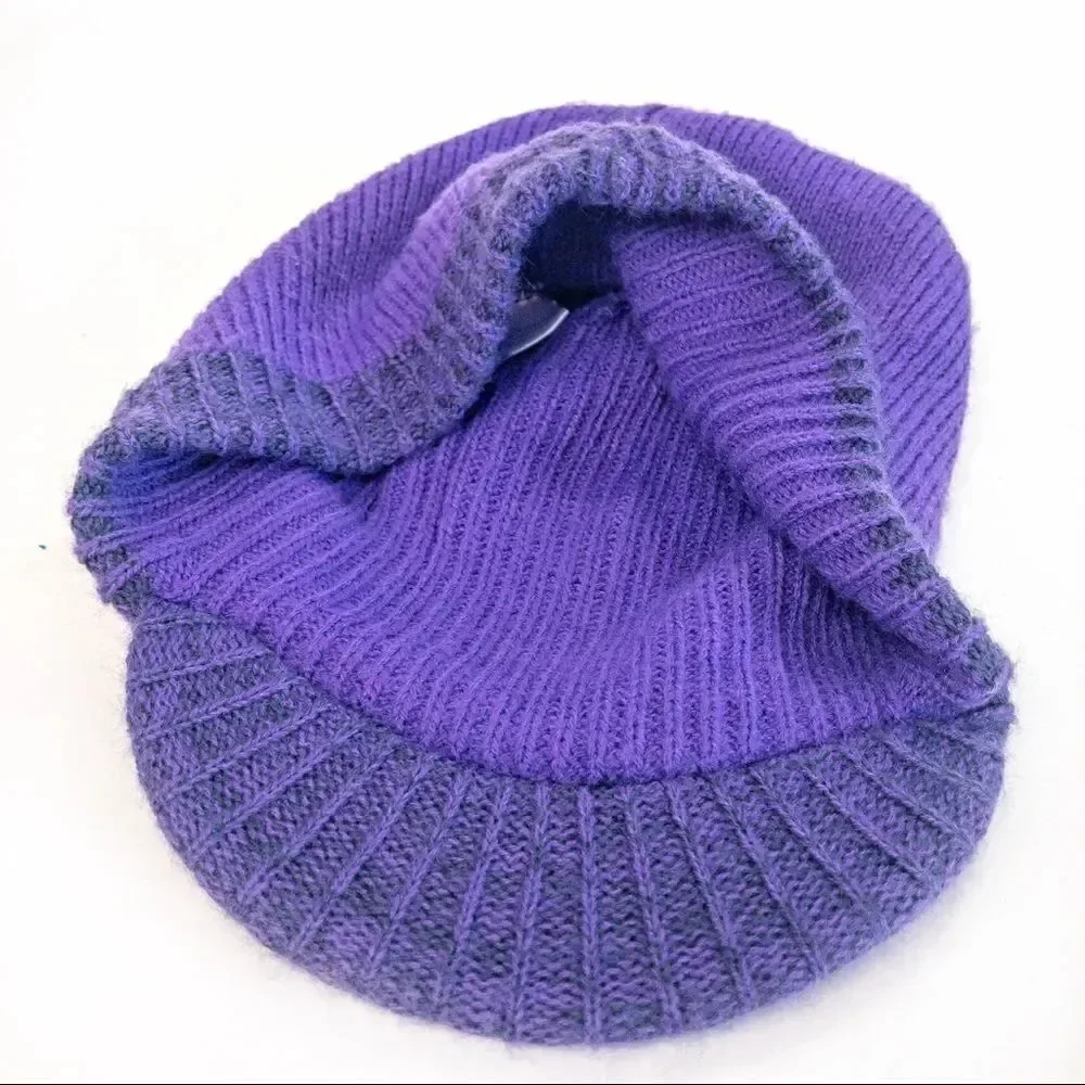 Put a Bird On It Purple Brimmed Hat